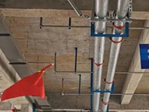 五大连池管廊支架的安装方法